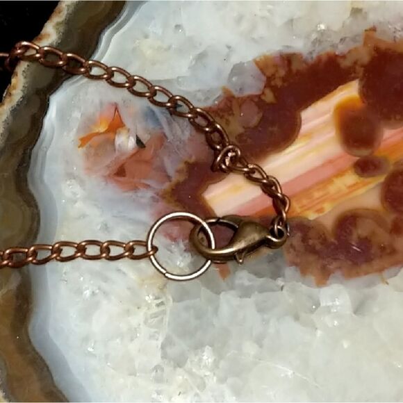 Berkana Rune Quartz Honey Spell Jar Necklace - Picture 6 of 6